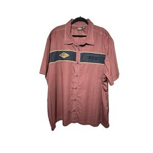 Harley Davidson 120 Years Anniversary Edition Button Up Shirt brown Men's 4XL